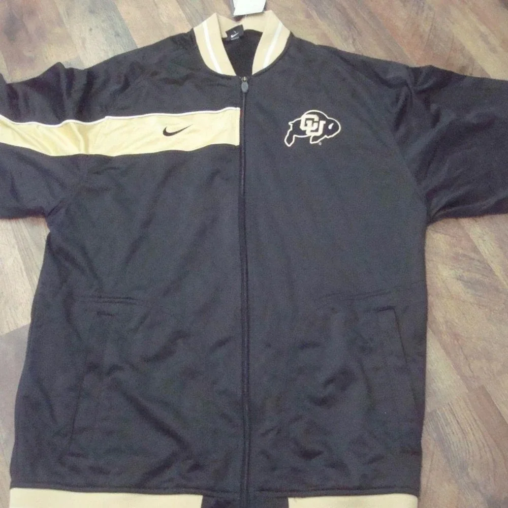 COLORADO BUFFALOES JACKET‎ NIKE WARMUP VINTAGE 2004 Y2K 00S W3